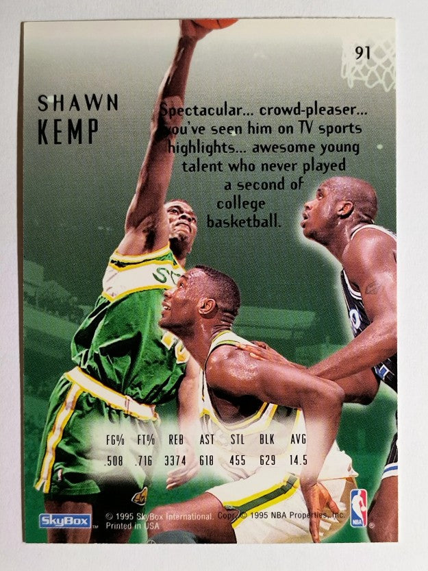 1994-95 Emotion #91 Shawn Kemp