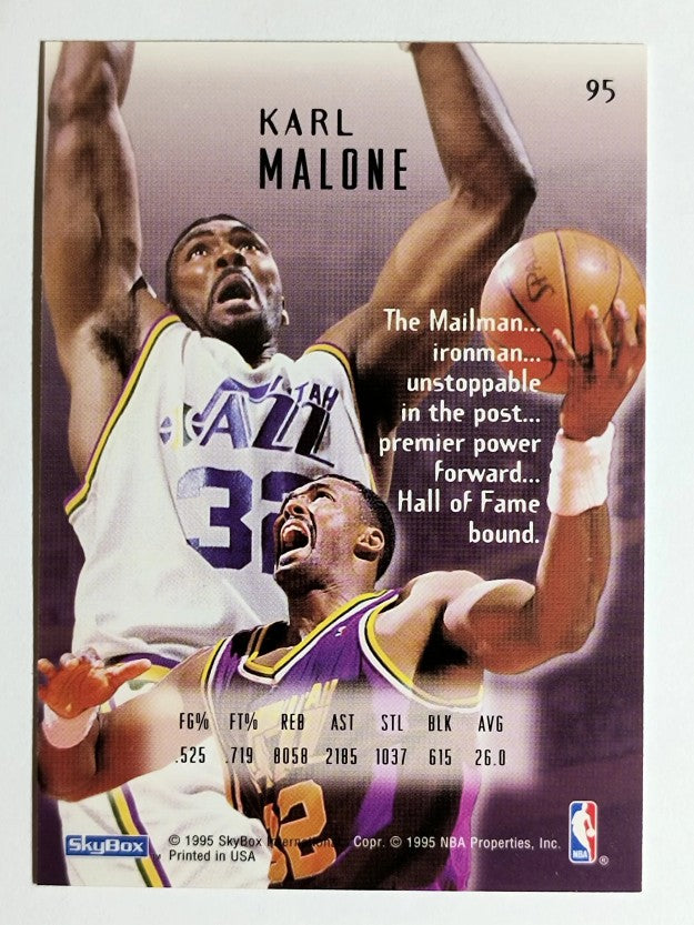 1994-95 Emotion #95 Karl Malone