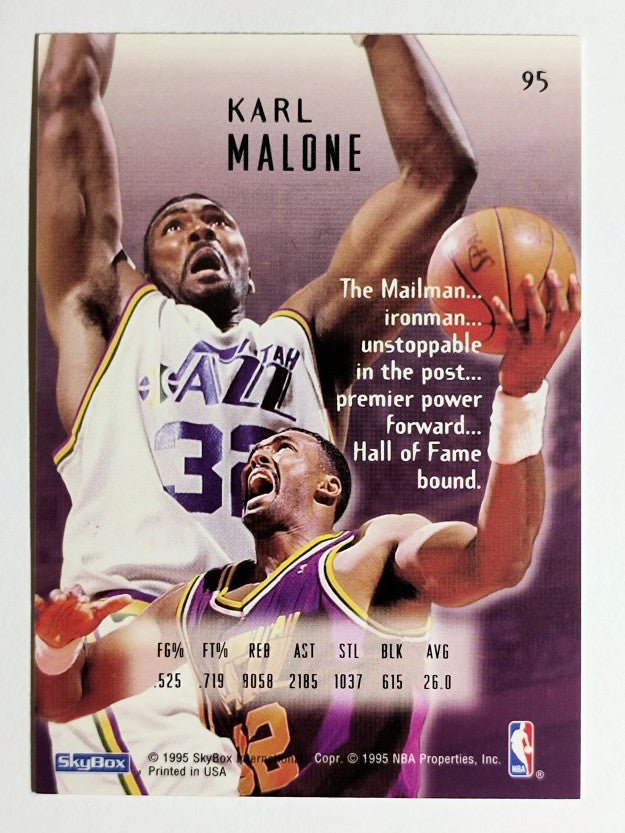 1994-95 Emotion #95 Karl Malone