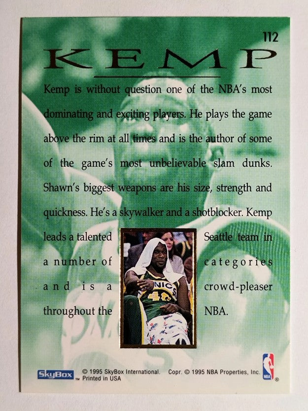 1994-95 Emotion #112 Shawn Kemp MAS