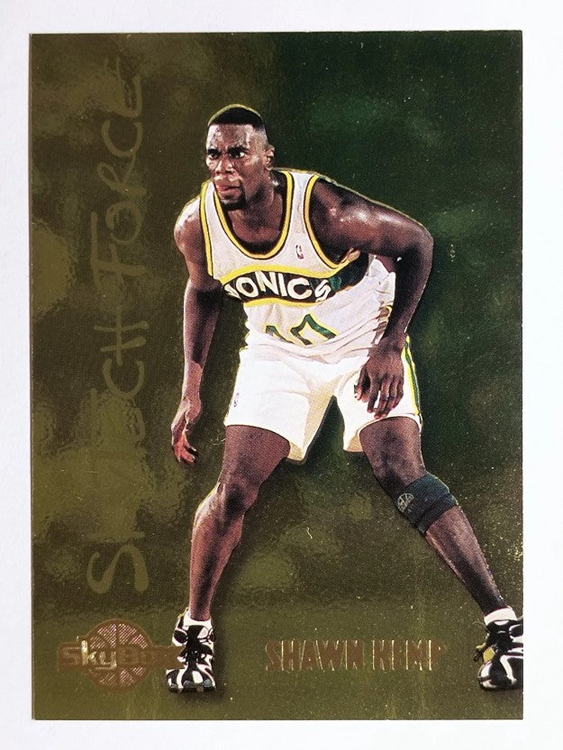 1994-95 SkyBox Premium SkyTech Force #SF10 Shawn Kemp