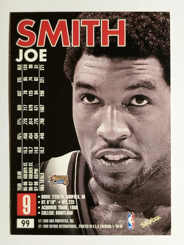 1998-99 SkyBox Premium #99 Joe Smith