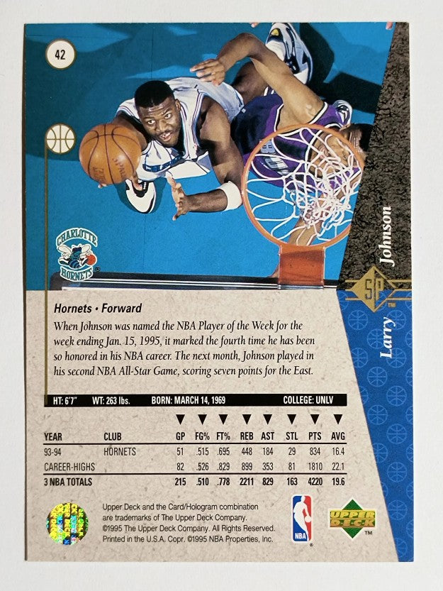 1994-95 SP #42 Larry Johnson