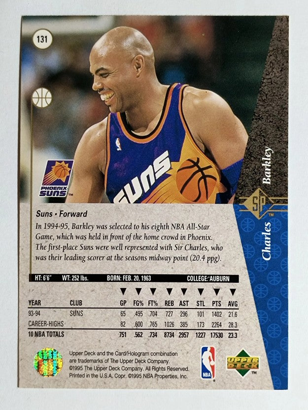 1994-95 SP #131 Charles Barkley (NM)