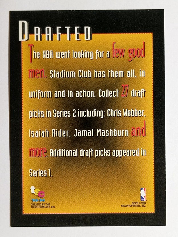 1993-94 Stadium Club Promos #NNO Draft Picks