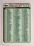 2006-07 Topps Checklists #1 1-Inserts