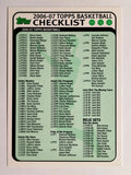 2006-07 Topps Checklists #2 Inserts