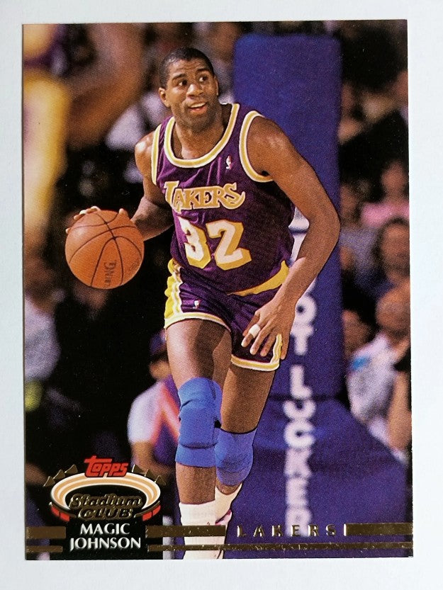 1992-93 Stadium Club #32 Magic Johnson