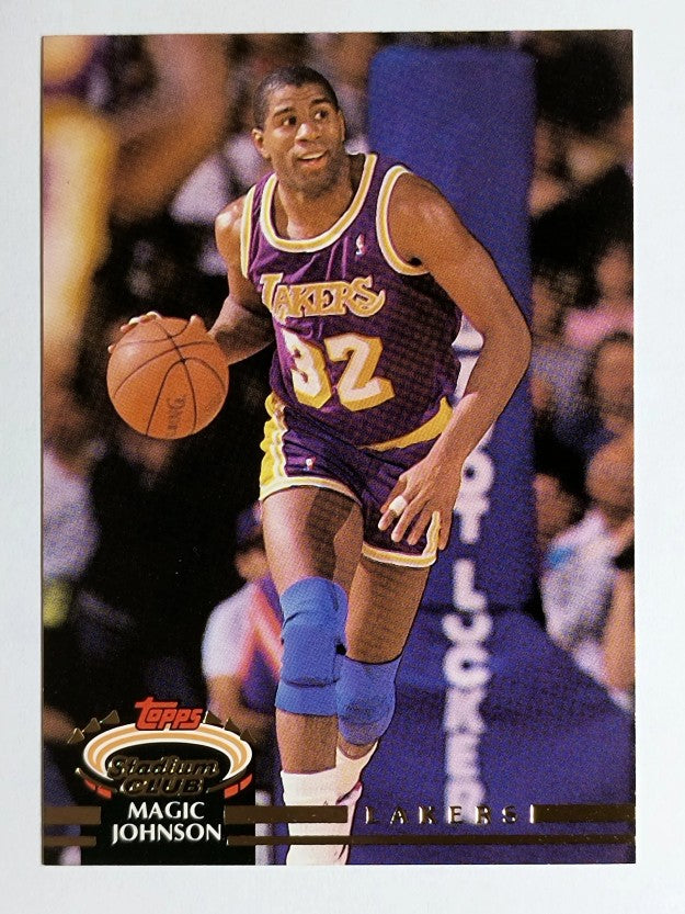 1992-93 Stadium Club #32 Magic Johnson