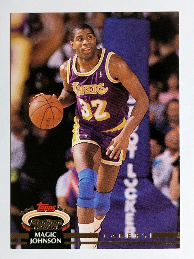 1992-93 Stadium Club #32 Magic Johnson