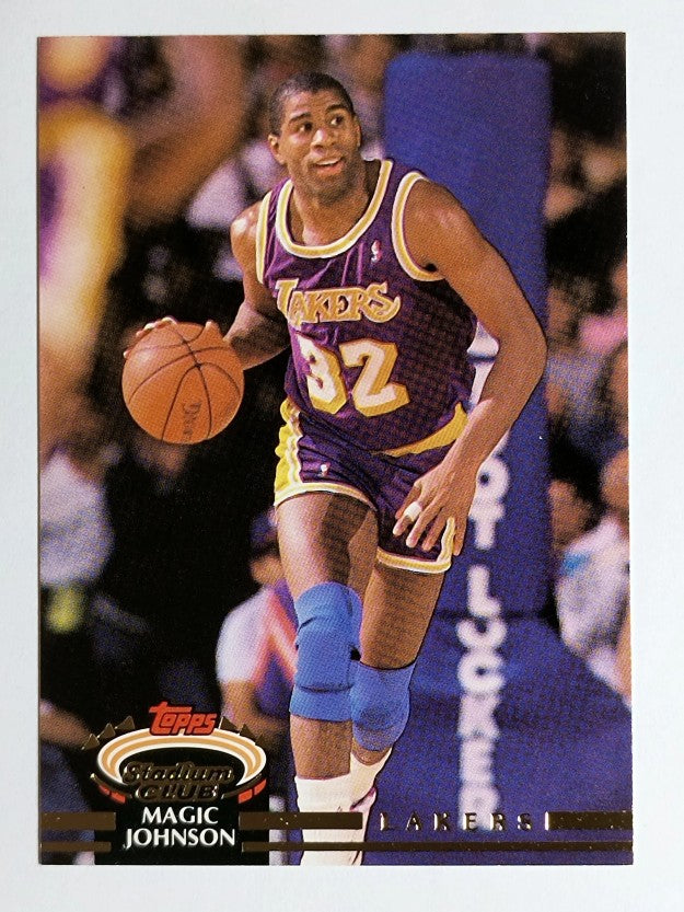 1992-93 Stadium Club #32 Magic Johnson