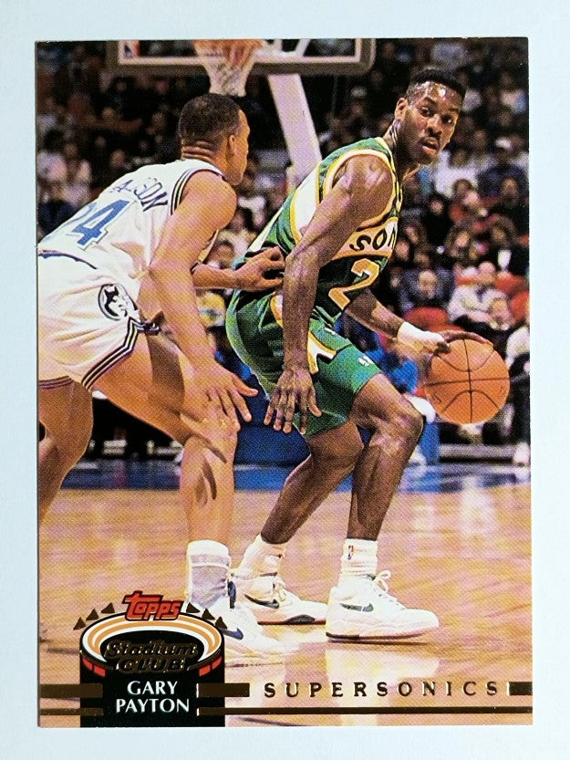 1992-93 Stadium Club #124 Gary Payton