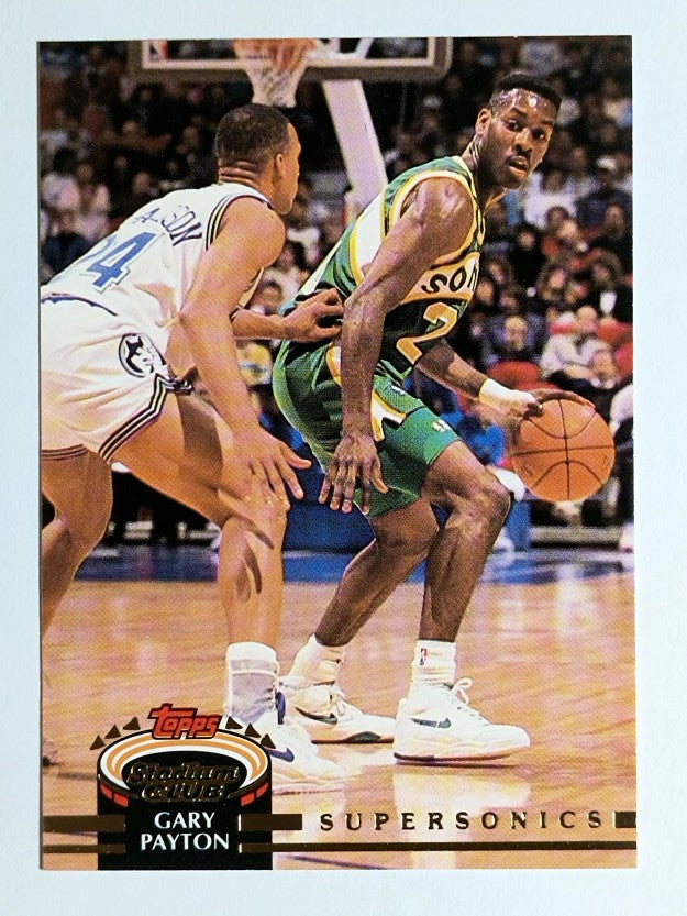 1992-93 Stadium Club #124 Gary Payton