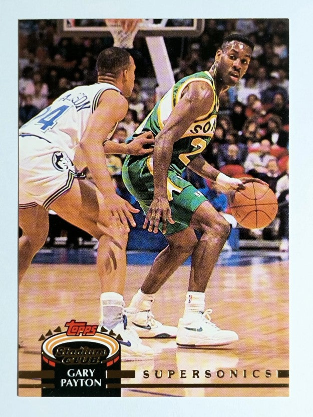 1992-93 Stadium Club #124 Gary Payton