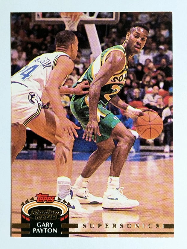 1992-93 Stadium Club #124 Gary Payton