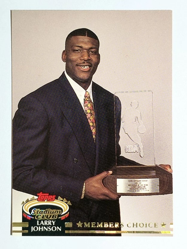 1992-93 Stadium Club #192 Larry Johnson MC