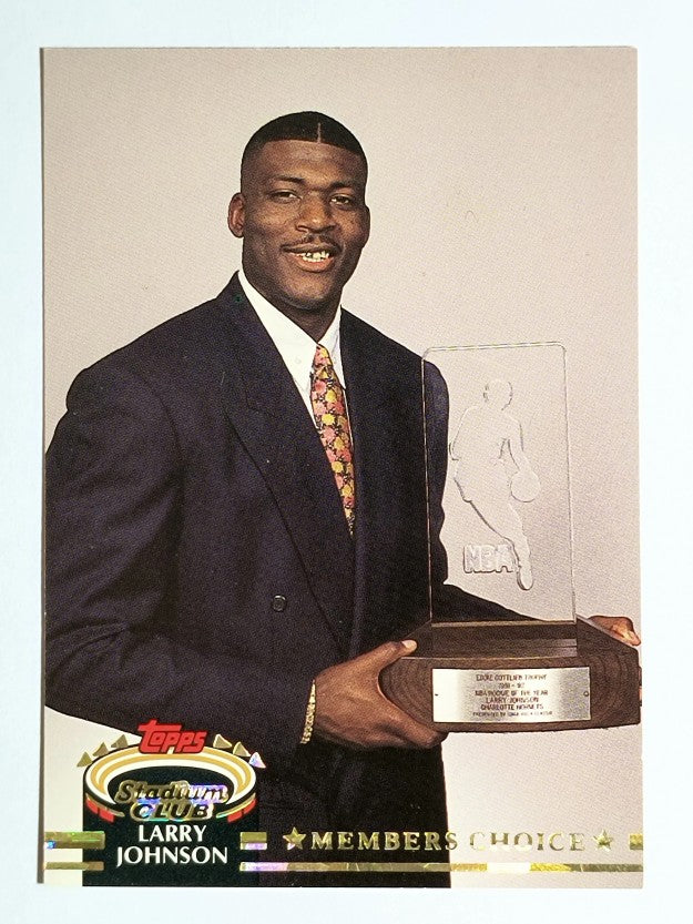 1992-93 Stadium Club #192 Larry Johnson MC