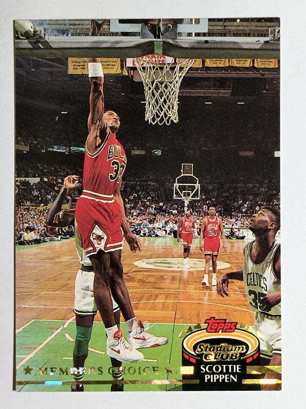 1992-93 Stadium Club #198 Scottie Pippen MC