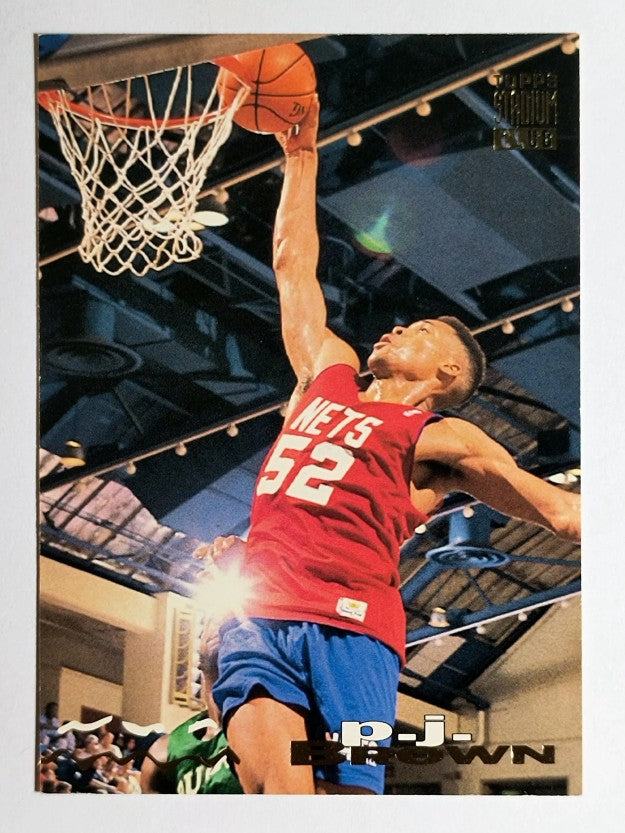 1993-94 Stadium Club #18 P.J. Brown RC