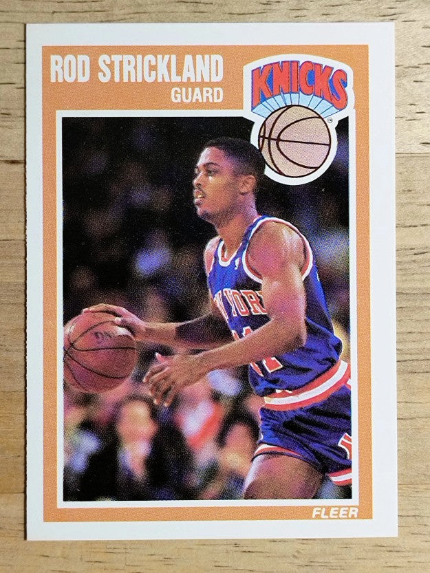 1989-90 Fleer #104 Rod Strickland RC