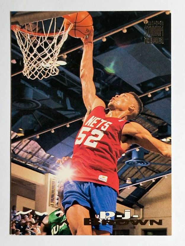 1993-94 Stadium Club #18 P.J. Brown RC