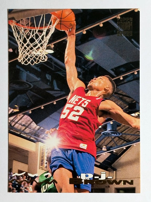 1993-94 Stadium Club #18 P.J. Brown RC