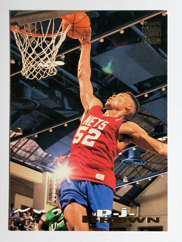 1993-94 Stadium Club #18 P.J. Brown RC
