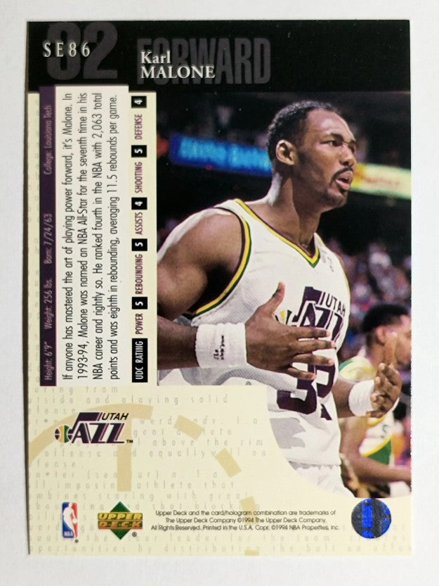 1994-95 Upper Deck Special Edition #86 Karl Malone