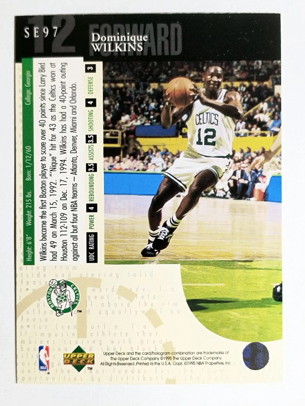 1994-95 Upper Deck Special Edition #97 Dominique Wilkins