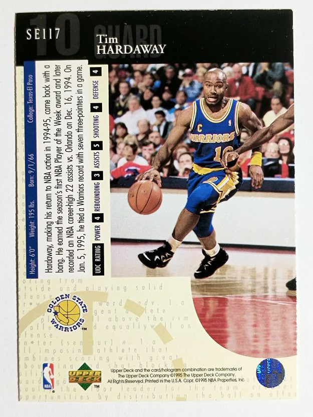 1994-95 Upper Deck Special Edition #117 Tim Hardaway