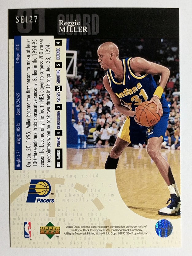 1994-95 Upper Deck Special Edition #127 Reggie Miller