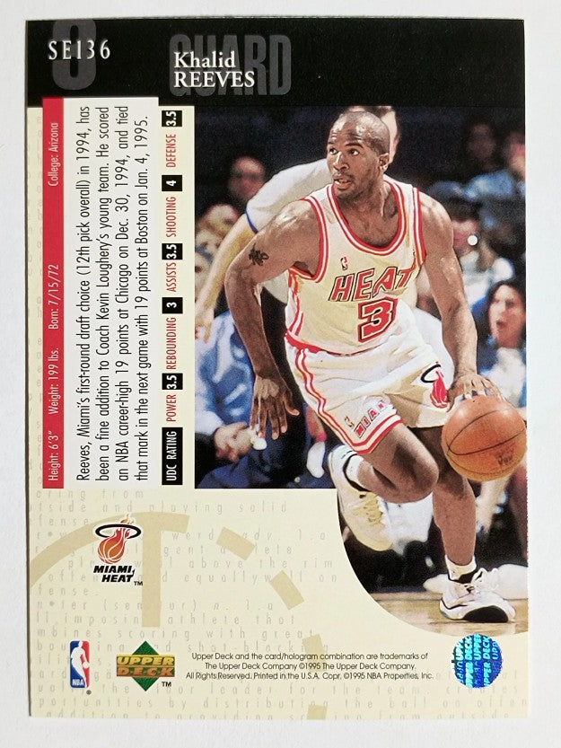 1994-95 Upper Deck Special Edition #136 Khalid Reeves