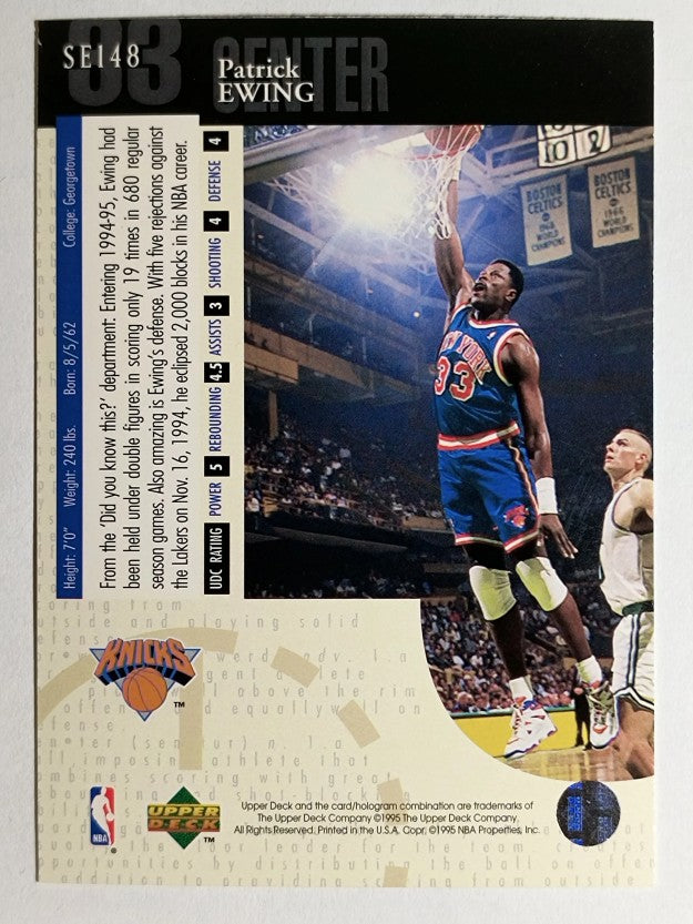 1994-95 Upper Deck Special Edition #148 Patrick Ewing
