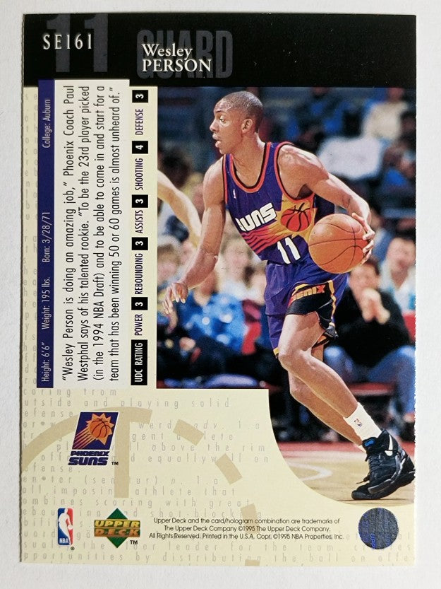 1994-95 Upper Deck Special Edition #161 Wesley Person