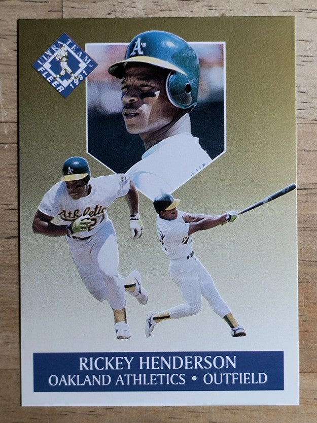 1991 Ultra Gold #5 Rickey Henderson