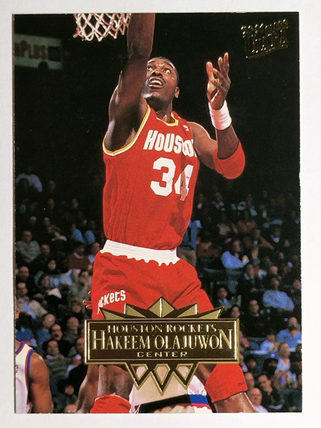 1995-96 Ultra #70 Hakeem Olajuwon
