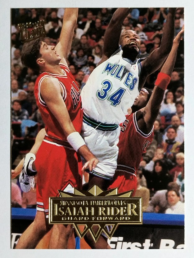 1995-96 Ultra #108 Isaiah Rider