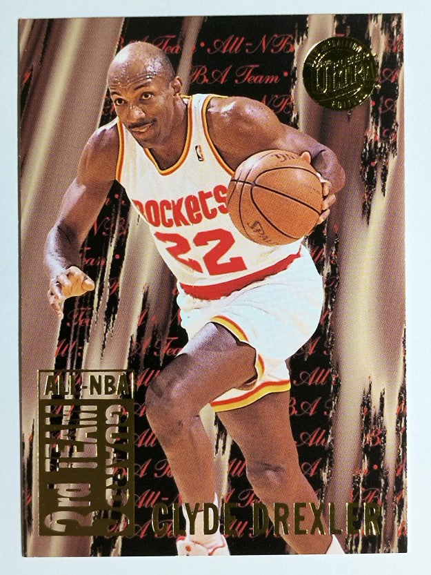 1995-96 Ultra All-NBA Gold Medallion #11 Clyde Drexler