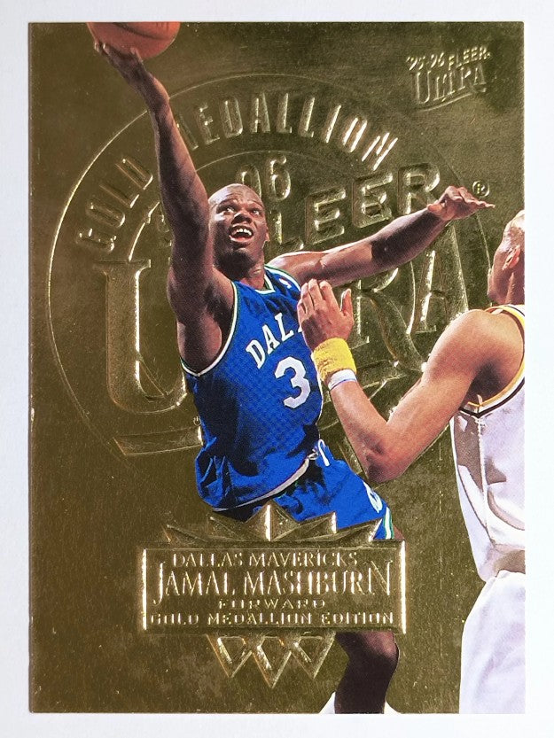 1995-96 Ultra Gold Medallion #40 Jamal Mashburn (EXMT)