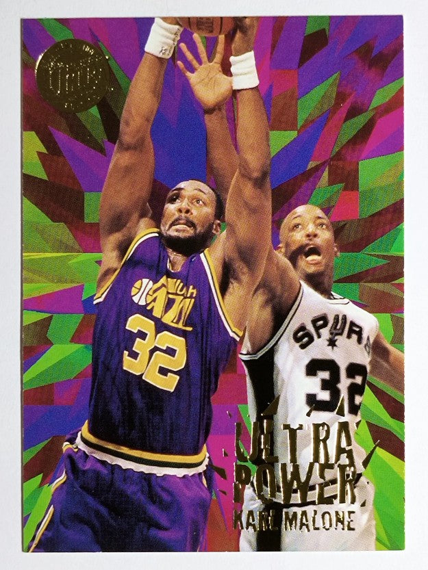 1995-96 Ultra Power Gold Medallion #5 Karl Malone