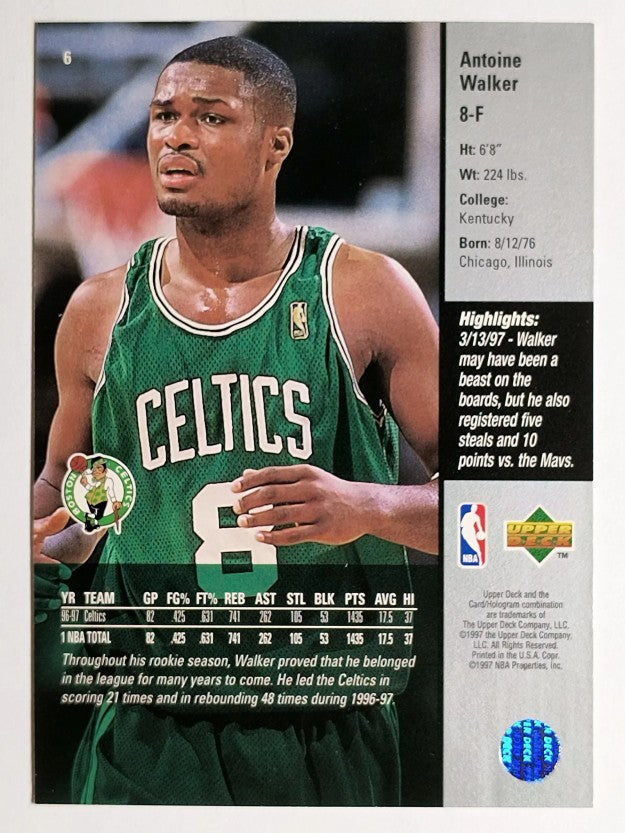 1997-98 Upper Deck #6 Antoine Walker