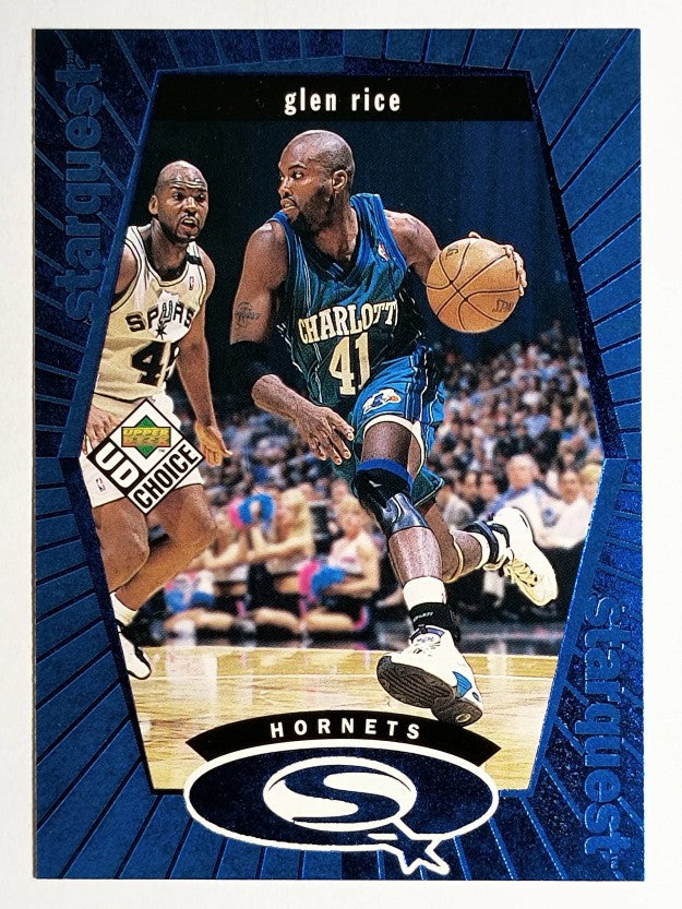 1998-99 UD Choice StarQuest Blue #SQ3 Glen Rice