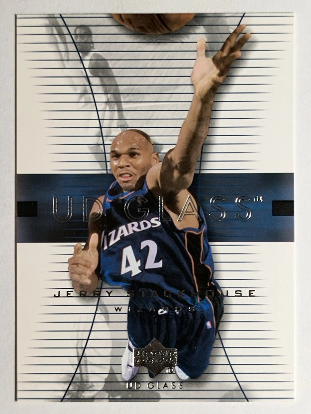 2003-04 UD Glass #60 Jerry Stackhouse