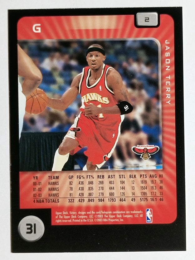 2003-04 Upper Deck Victory #2 Jason Terry
