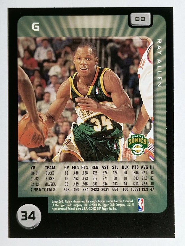 2003-04 Upper Deck Victory #88 Ray Allen