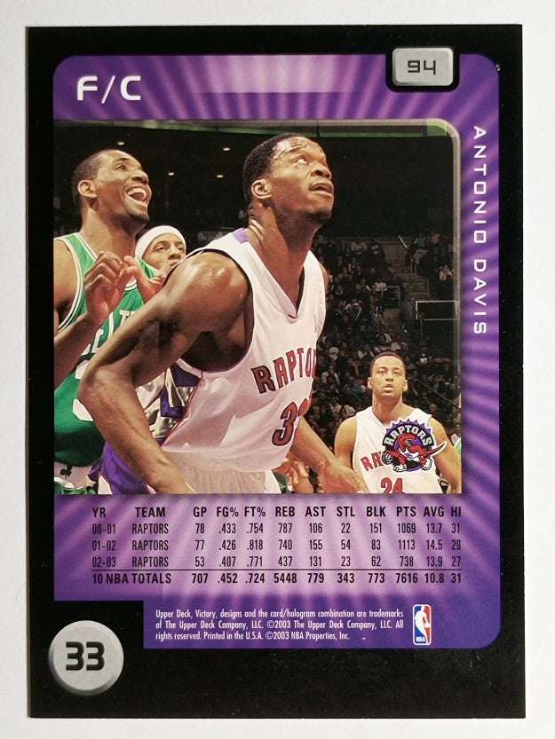 2003-04 Upper Deck Victory #94 Antonio Davis