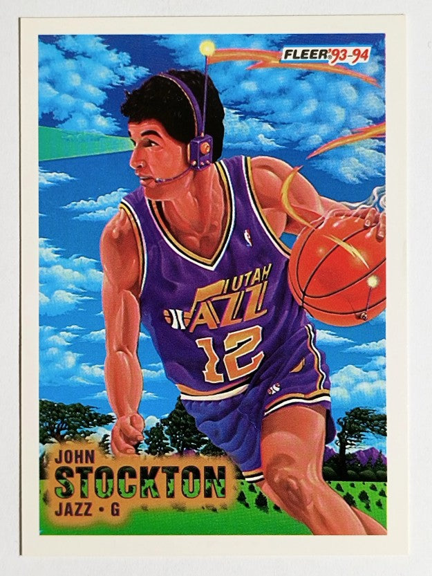 1993-94 Fleer #236 John Stockton PV