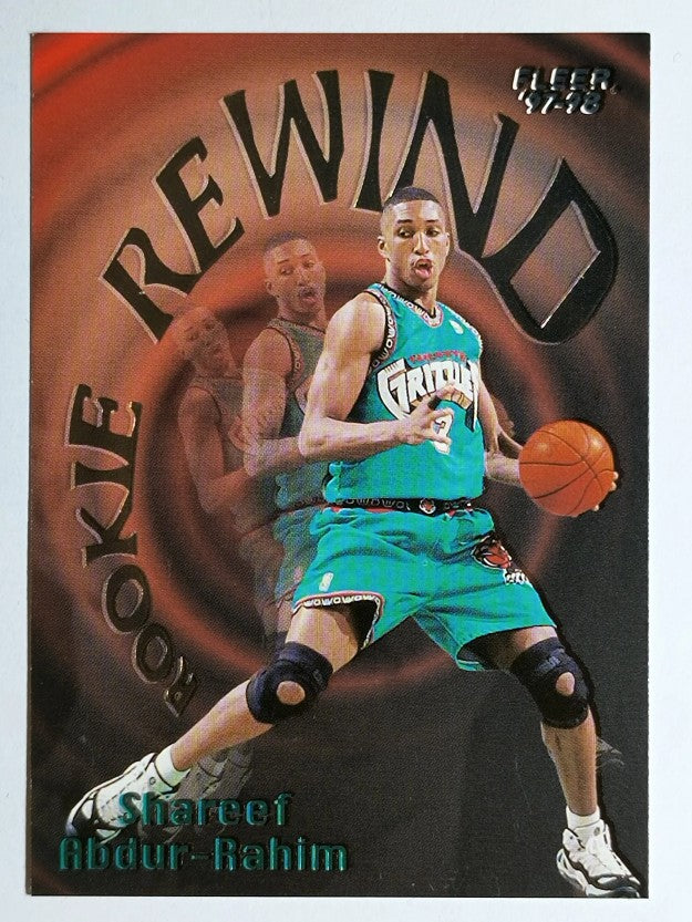 1997-98 Fleer Rookie Rewind #1 Shareef Abdur-Rahim