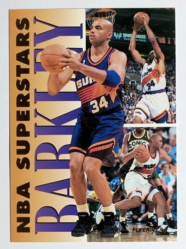 1993-94 Fleer NBA Superstars #2 Charles Barkley