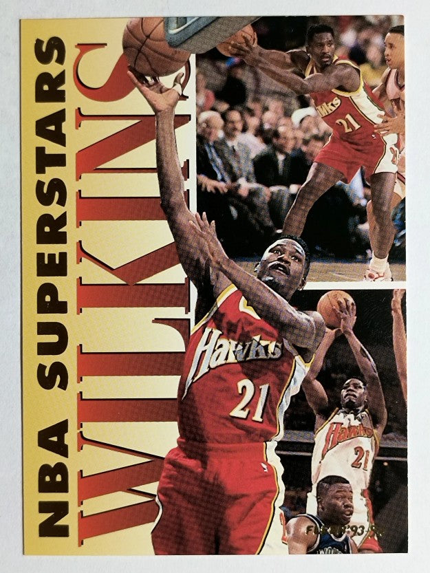 1993-94 Fleer NBA Superstars #20 Dominique Wilkins